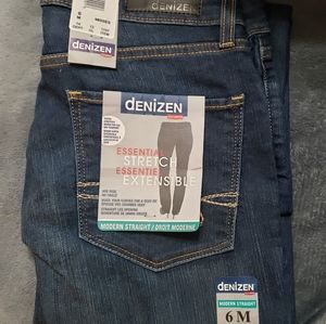 Denizen Levi's Modern Straight Leg Jeans 6M NWT